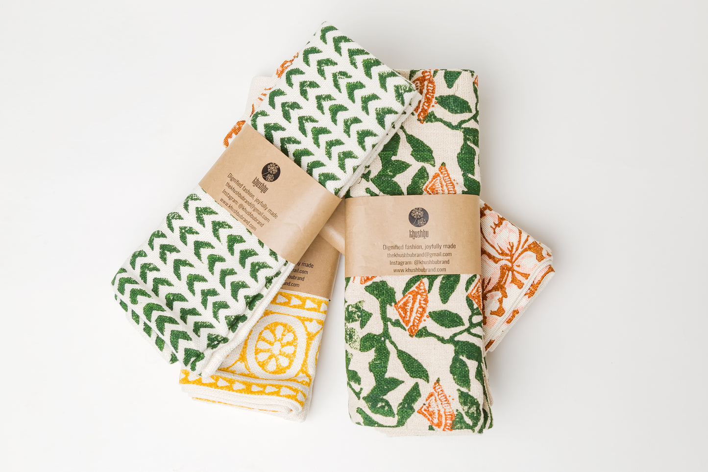 Signature Tea Towel - Palash (Flame of the Forest)