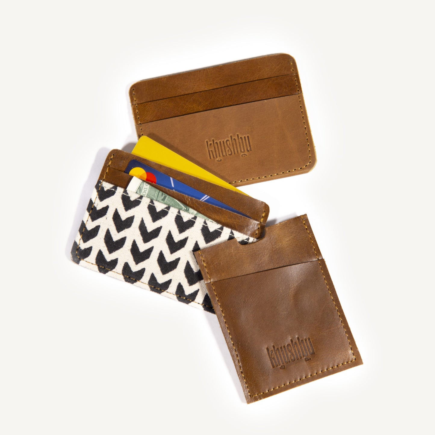 Leather Leher Card Holder