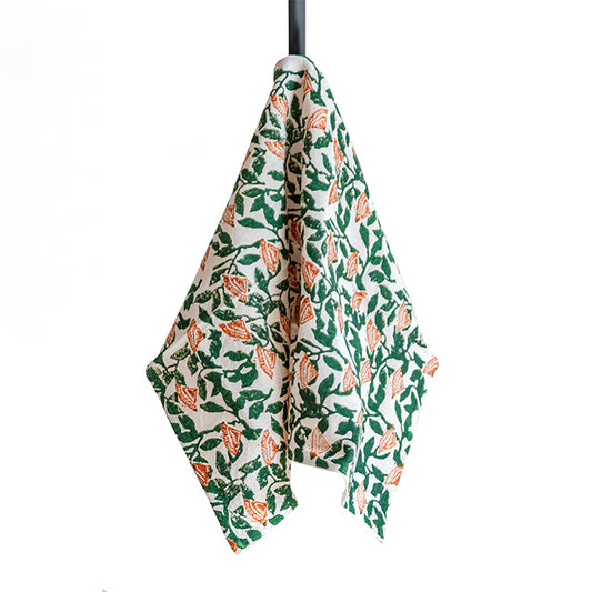 Signature Tea Towel - Palash (Flame of the Forest)