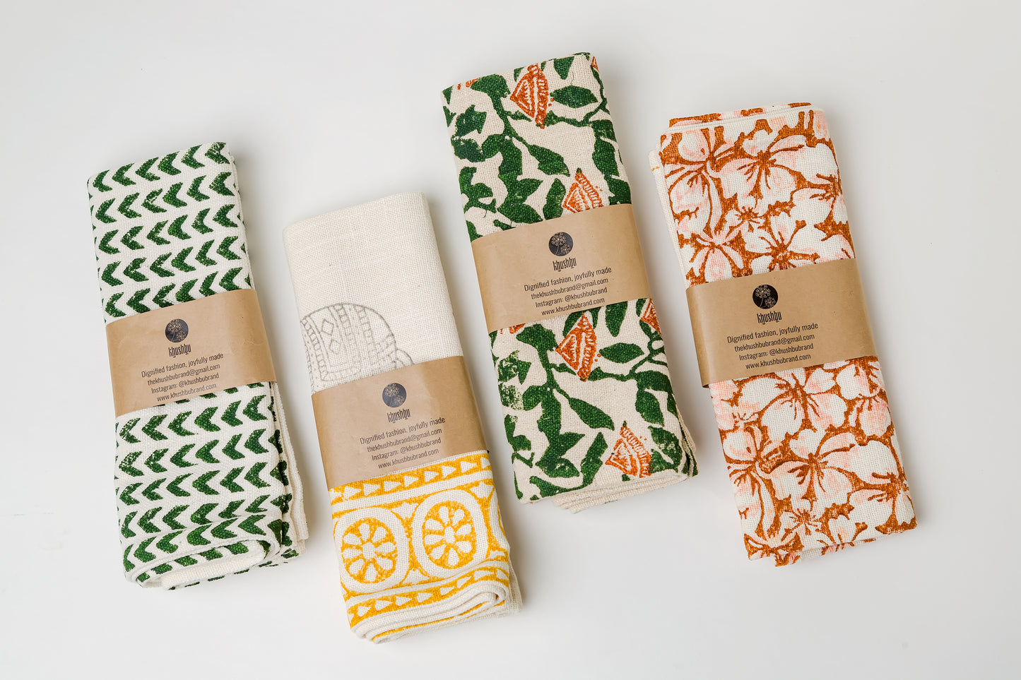 Signature Tea Towel - Palash (Flame of the Forest)