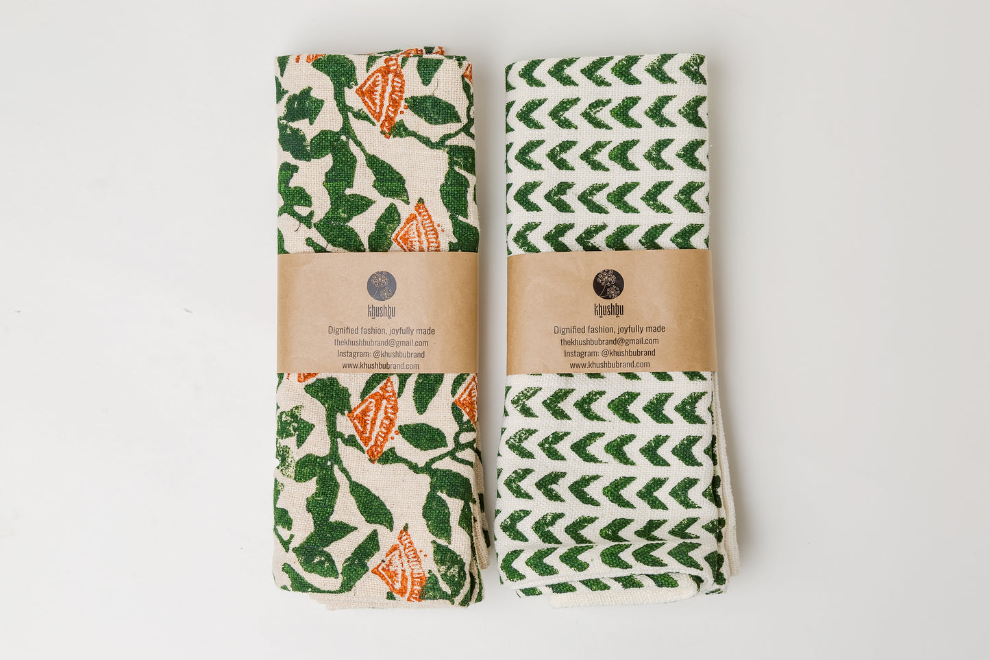 Signature Tea Towel - Palash (Flame of the Forest)